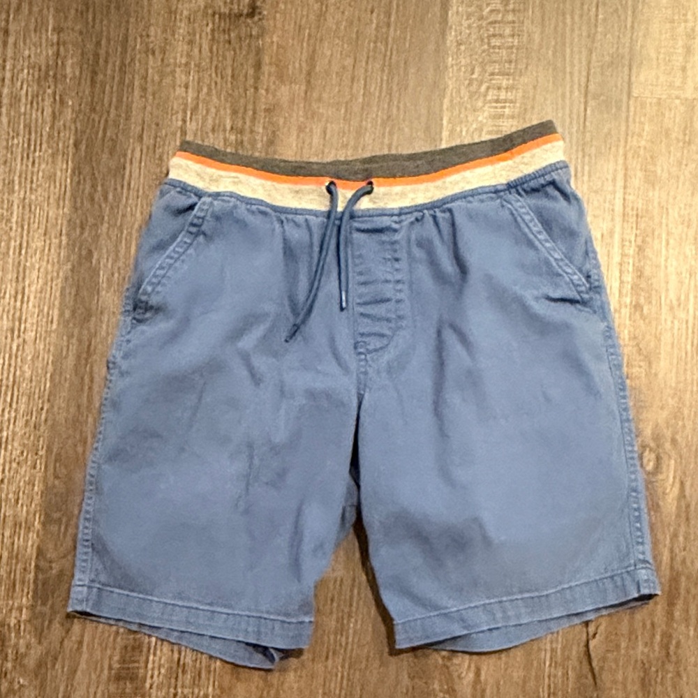 Wonder Nation Blue Shorts Elastic Waistband and drawstring size XL (14-16) Husky